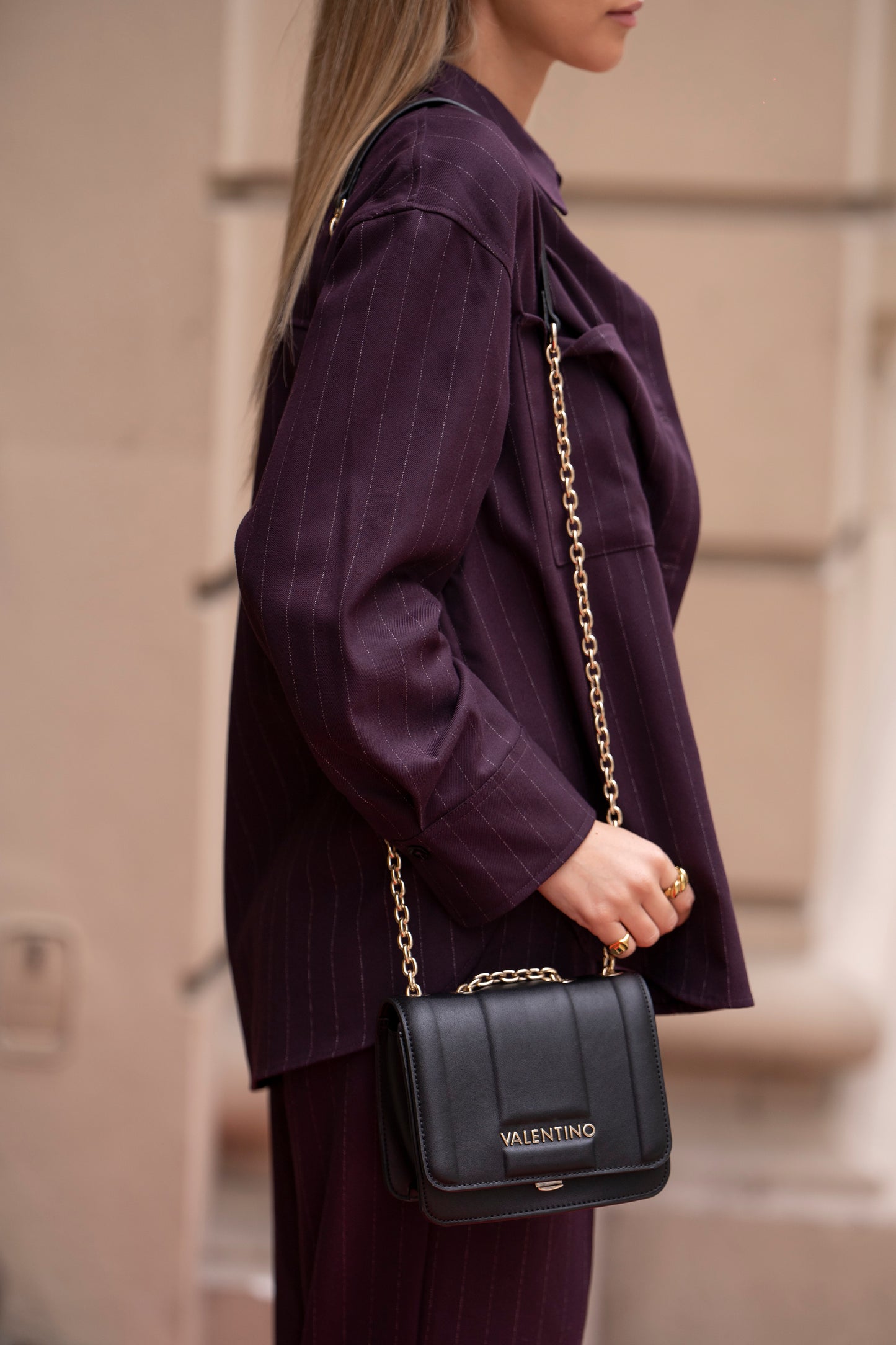 MALA TIRACOLO " BRASS " BY VALENTINO