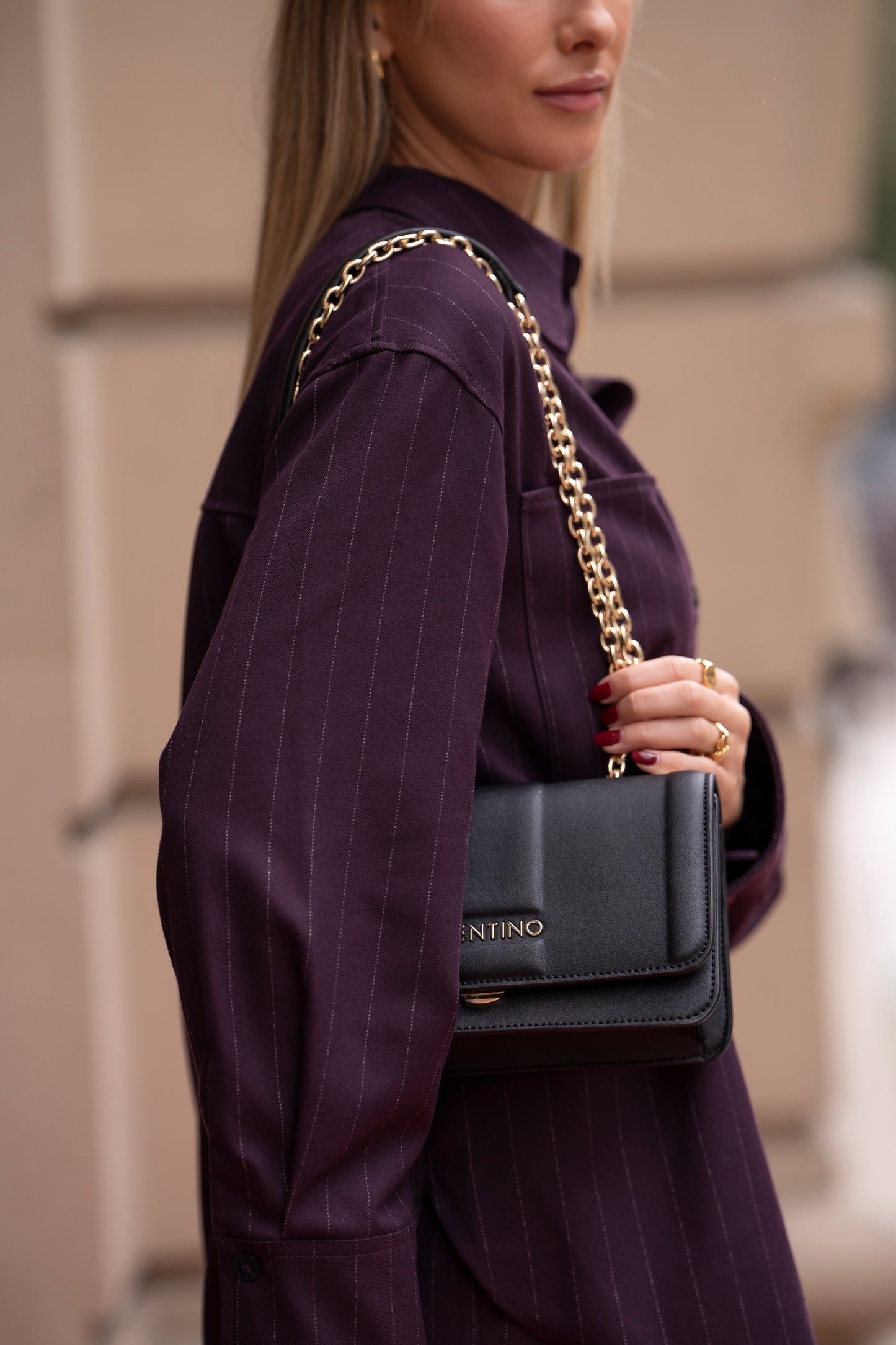 MALA TIRACOLO " BRASS " BY VALENTINO