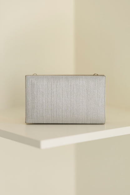 CLUTCH DE FESTA PRATEADA