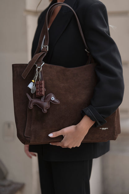 MALA DE OMBRO FLORA & CO