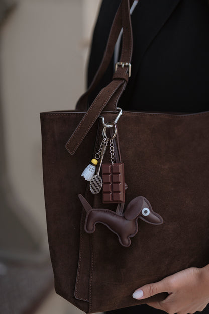 MALA DE OMBRO FLORA & CO