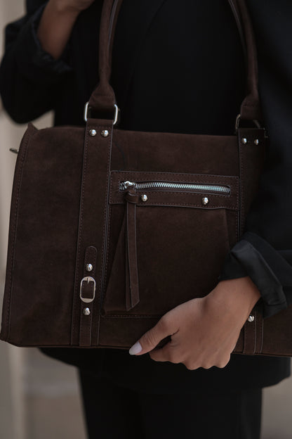 MALA DE OMBRO FLORA & CO