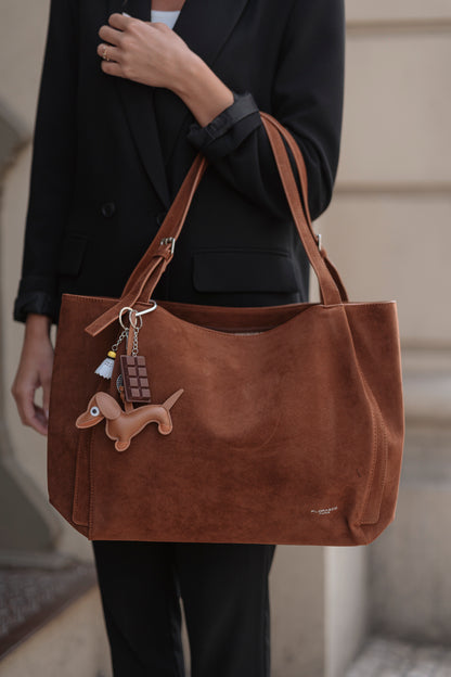 MALA DE OMBRO FLORA & CO