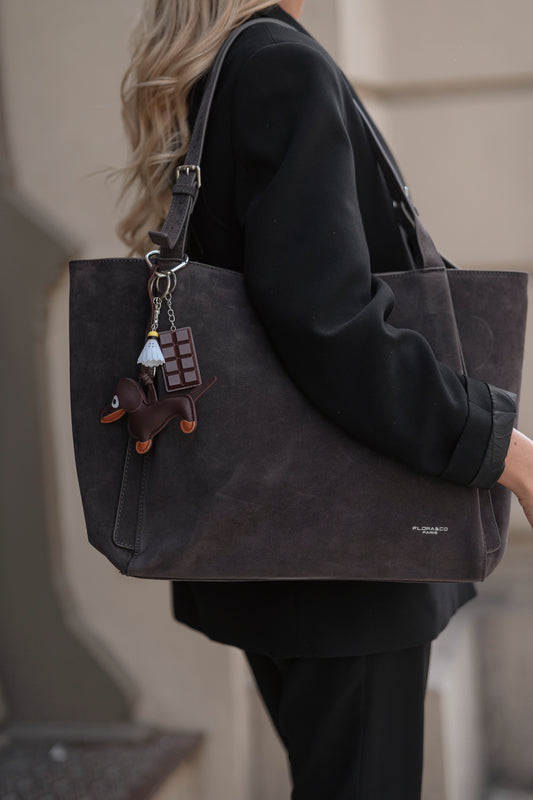 MALA DE OMBRO FLORA & CO