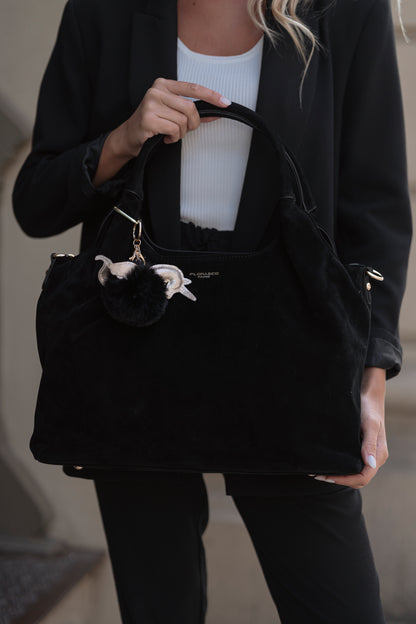 MALA DE OMBRO FLORA & CO