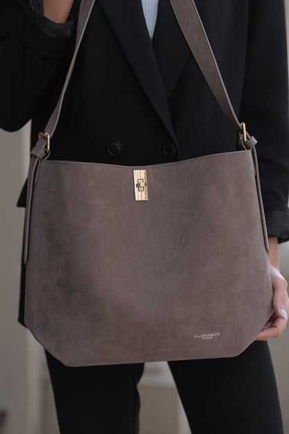 MALA DE OMBRO FLORA & CO