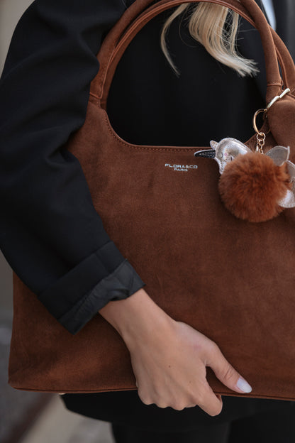 MALA DE OMBRO FLORA & CO