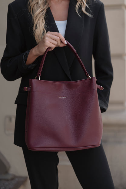 MALA DE OMBRO FLORA & CO