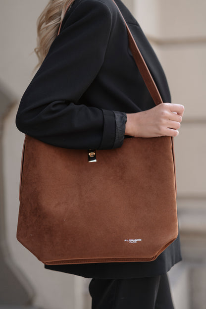 MALA DE OMBRO FLORA & CO