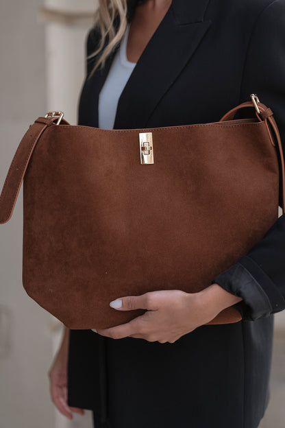 MALA DE OMBRO FLORA & CO