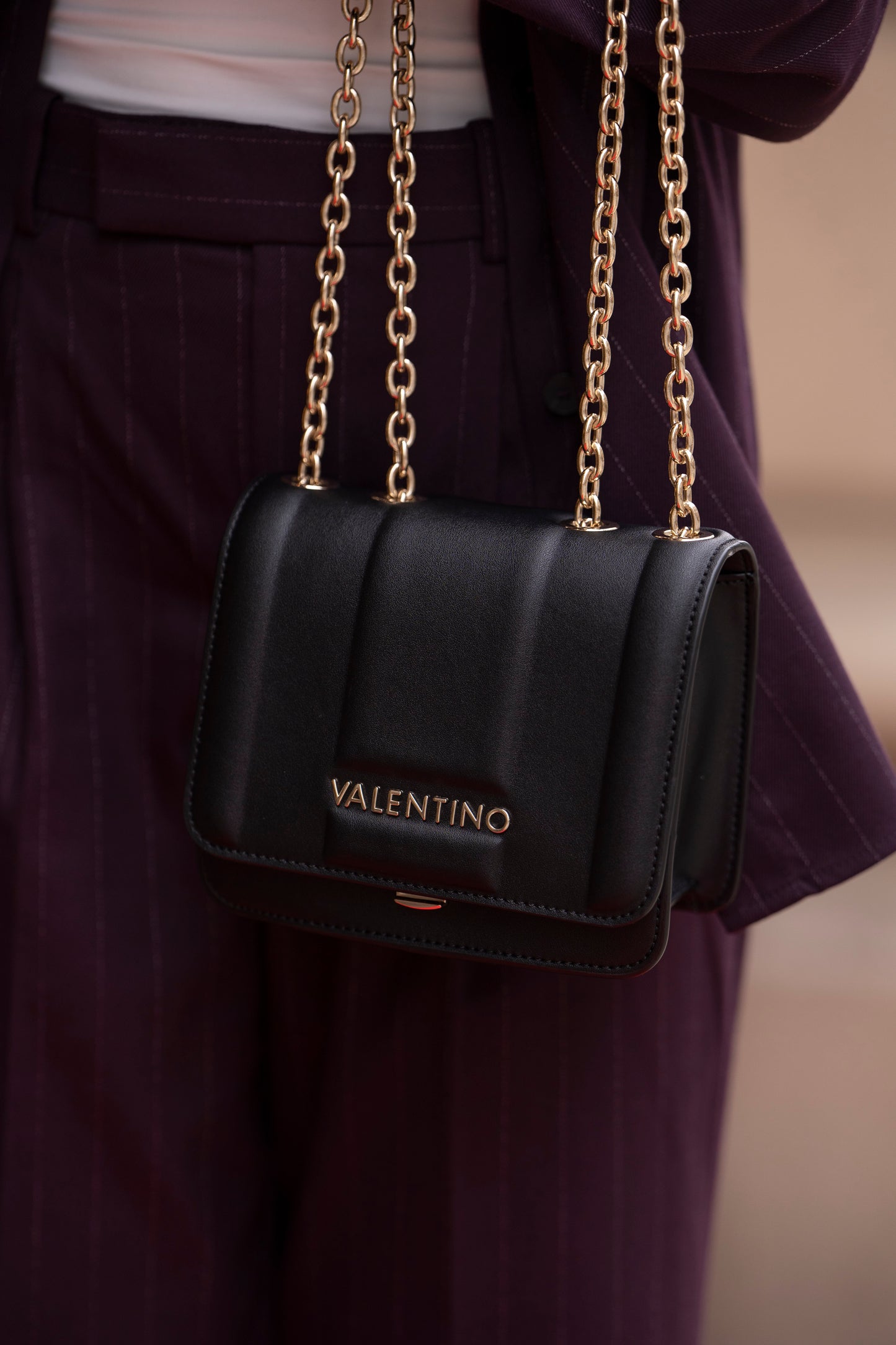 MALA TIRACOLO " BRASS " BY VALENTINO